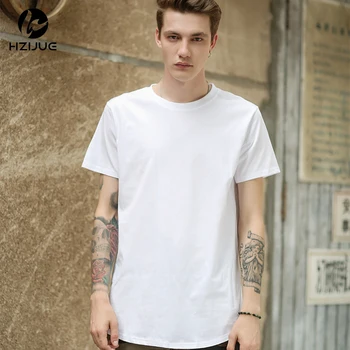 Swag Long T Shirt Oversized High Street Tops Tees Casual 2