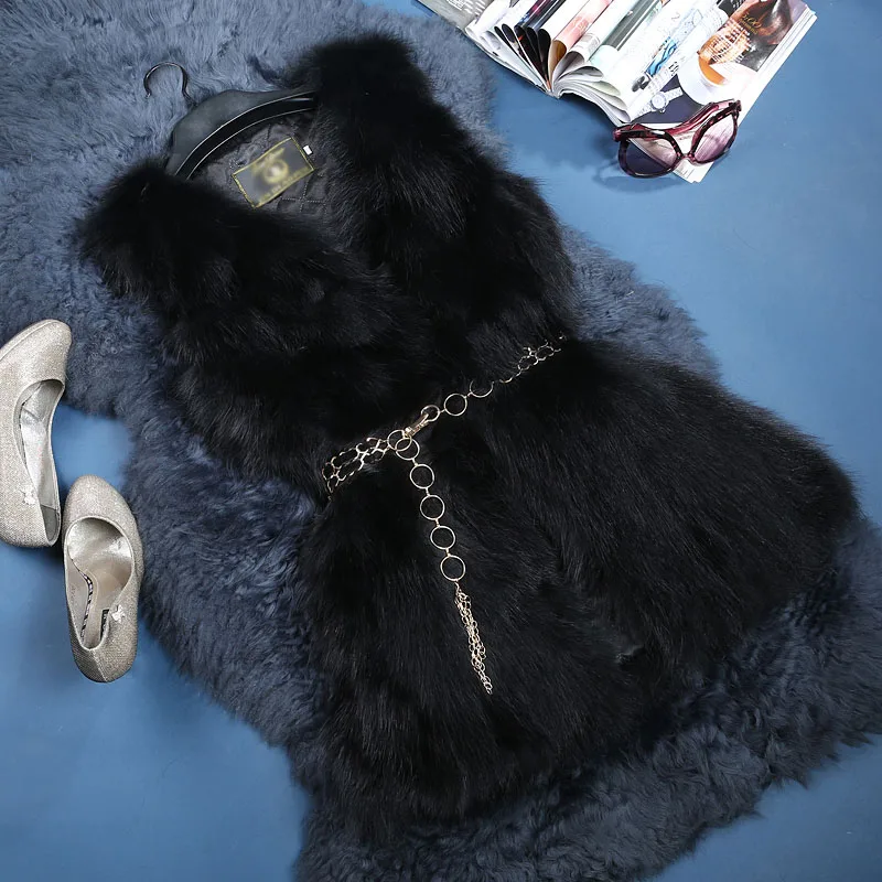 Женский жилет из натурального меха енота на осень и зиму|real raccoon fur vest|raccoon vestouterwear