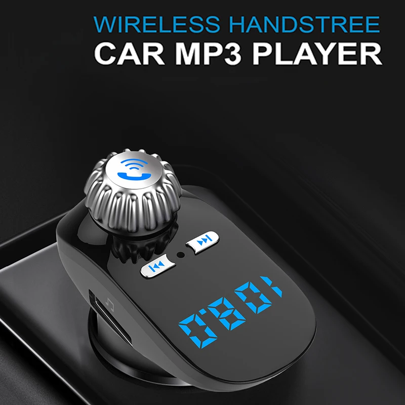 

1.2'' Bluetooth Hand-free MP3 Player Cigarette Lighter Type FM Transmitters Double USB Charge Bluetooth Transmitter Car Kit G95