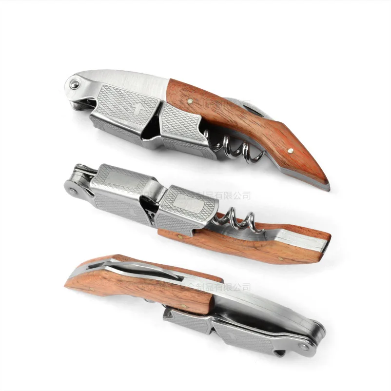 Red wine beer bottle opener knife hippocampus bottle opener red wine