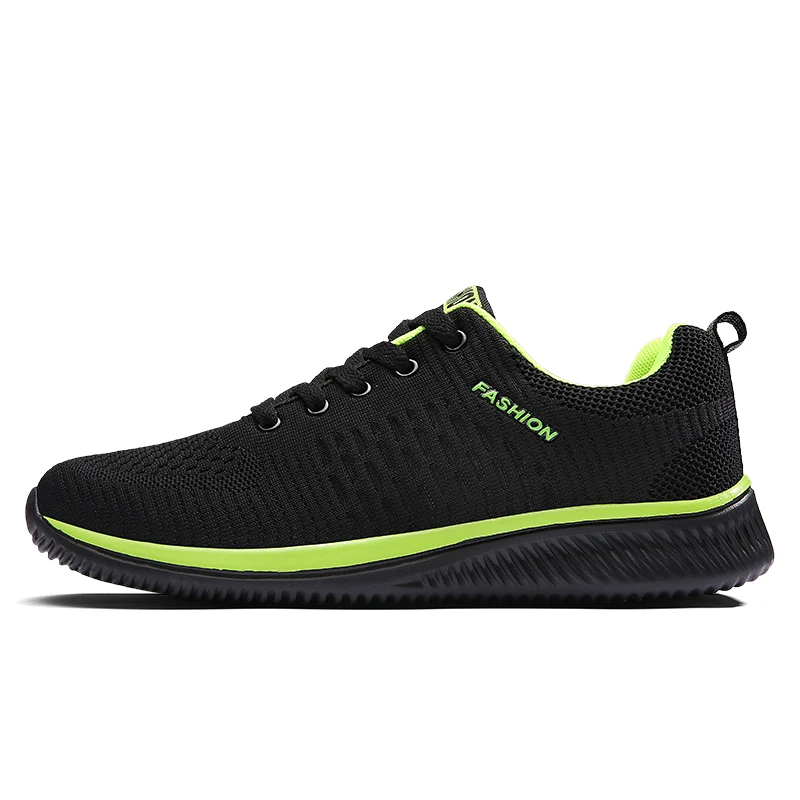 PUAMSS мужские кроссовки, мужские кроссовки для бега, легкие дышащие уличные спортивные кроссовки для мужчин - Цвет: Green