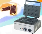 Best Price as low as $120.00 Hot Sale 110v 220V Commercial Use Electric 12pcs Red Bean Waffle Maker