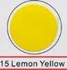 0,5x4 м/рулон корейские футболки PU теплопередача Винил 33 цвета - Цвет: Lemon yellow 15