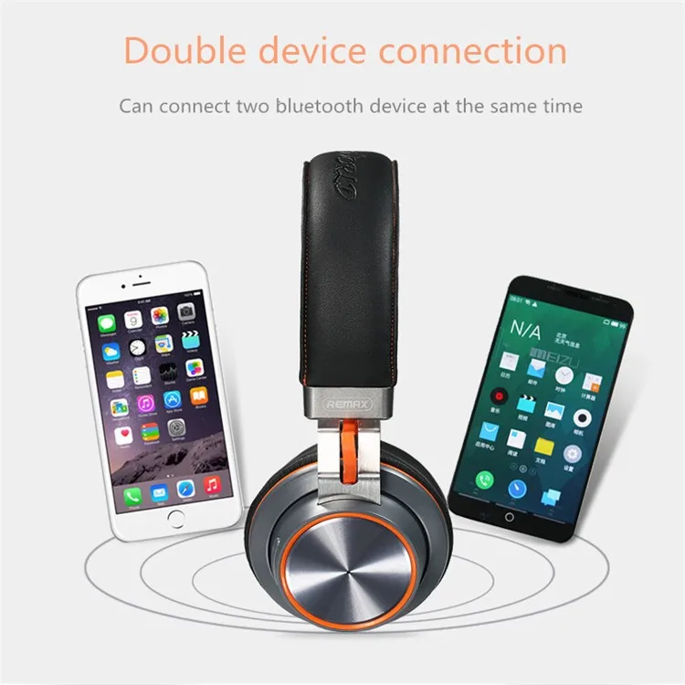 Новинка hots remax 195HB беспроводные Bluetooth наушники стерео гарнитура Bluetooth 4,1 Музыкальная гарнитура с микрофоном для Xiaomi IPhone