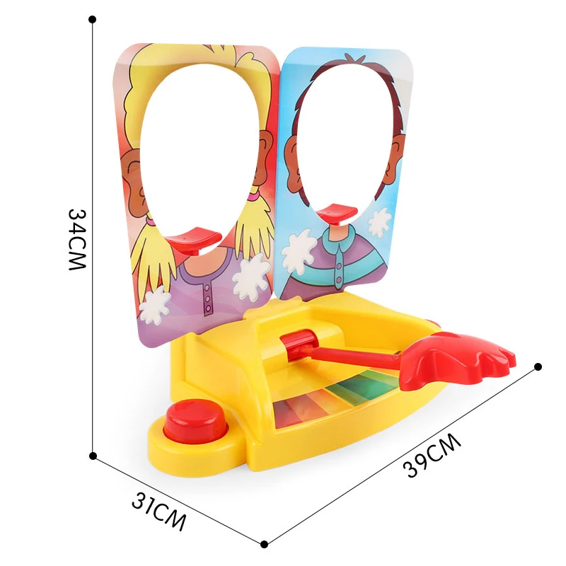 Cena Shocker toy krem tortowy Pie In The Face Family Party zabawna gra śmieszne gadżety Prank Gags żarty anty stres zabawki dla dzieci prezent WJ573