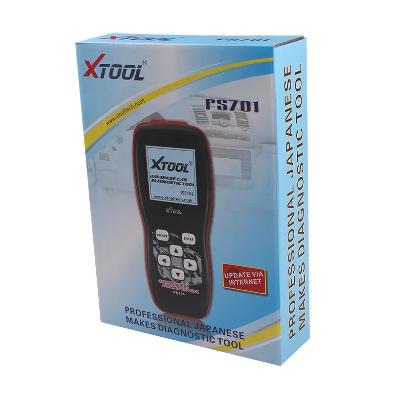 PS701 Профессиональный диагностический инструмент xtool obd2 для японских автомобилей, читатель кода сканер с бесплатное обновление онлайн