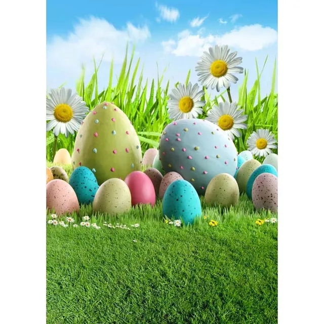 GoEoo Easter Theme 10x7ft Vinyl Photography Background Hanging Colorful Easter Eggs Flowers Green Backdrop Community Easter Egg Hunt Day Photo Shoot Banner Studio Props GoEoo Easter Theme 10x7ft Vinyl Photography Background Hanging Colorful Easter Eggs Flowers Green Backdrop Community Easter Egg Hunt Day Photo Shoot Banner Studio Props