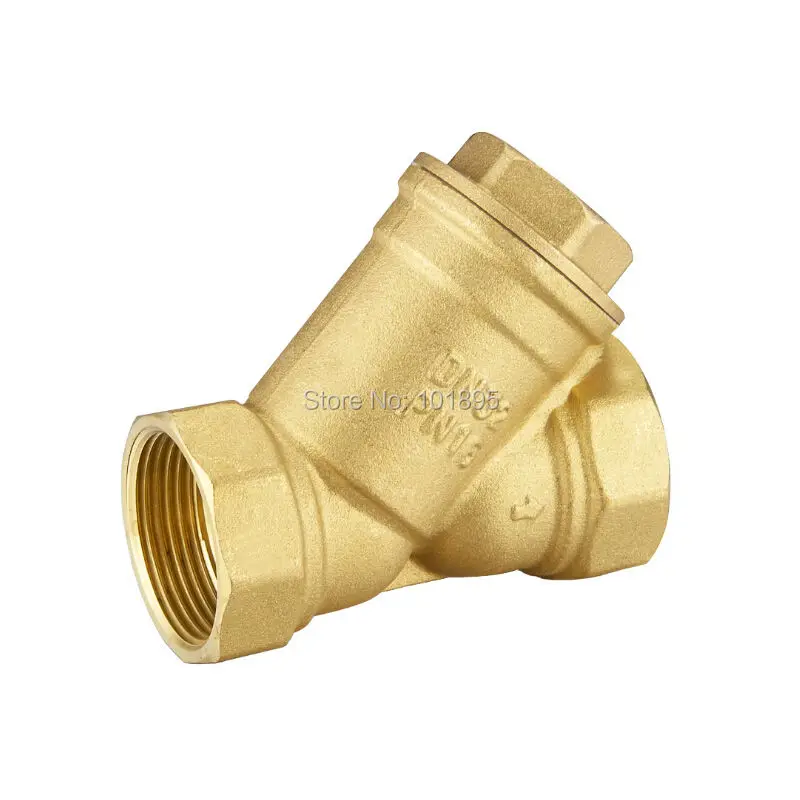 X23220 хорошего качества DN15 до DN50 латунного материала для водопроводного фильтра клапан