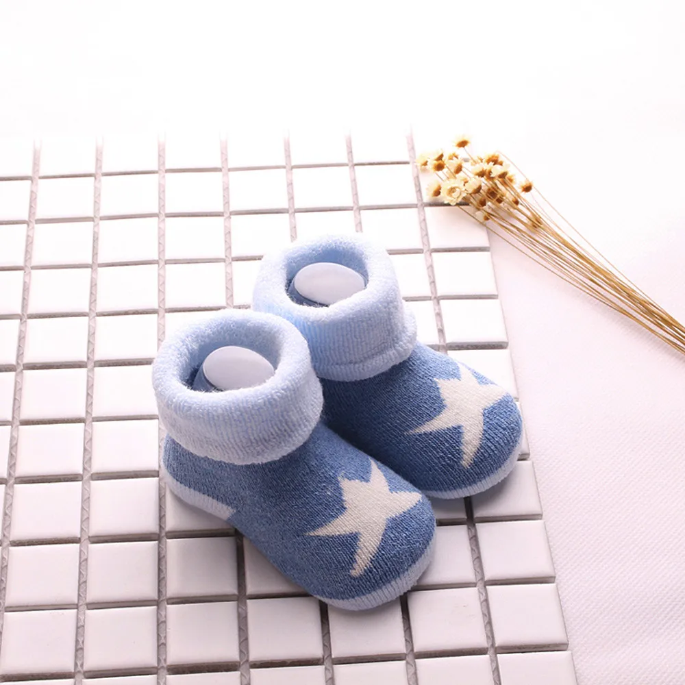 TELOTUNY Мода 5 пар новорожденных Симпатичные для маленьких Повседневное SocksCartoon унисекс теплые носки ZY20