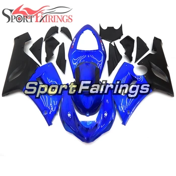 

Body Frame for Kawasaki ZX-6R 2005 2006 ABS Plastic Injection Cover Motorcycle Cowling ZX6R 05 06 Bodywork Gloss Blue Black Hull