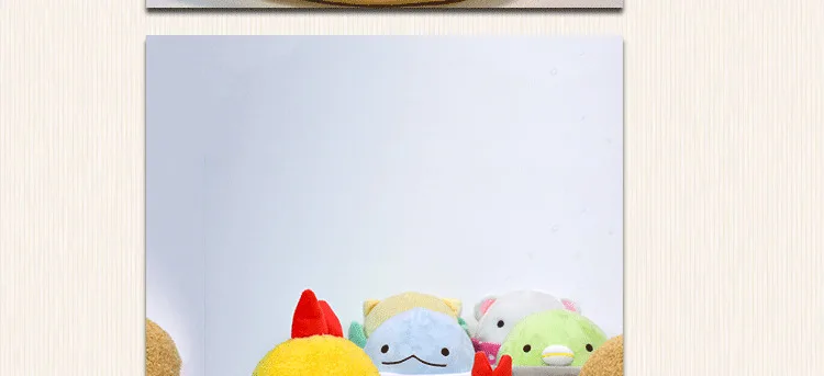Термоусадочная карманная креветка Сумико гураши кукла SAN-X косметичка японская анимация угловой био игрушка для детей куклы