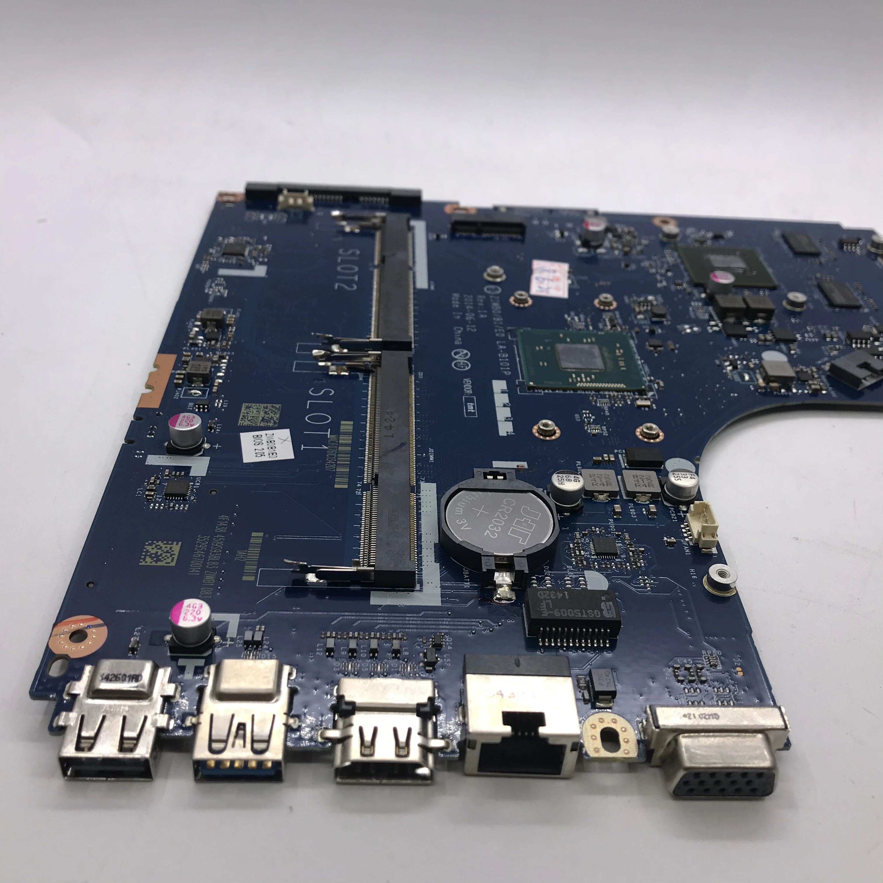  KEFU ZIWB0/B1/E0 LA-B101P For Lenovo B50-30 N50-30 Motherboard N3530/N3540 CPU LA-B101P Rev: 1A mot