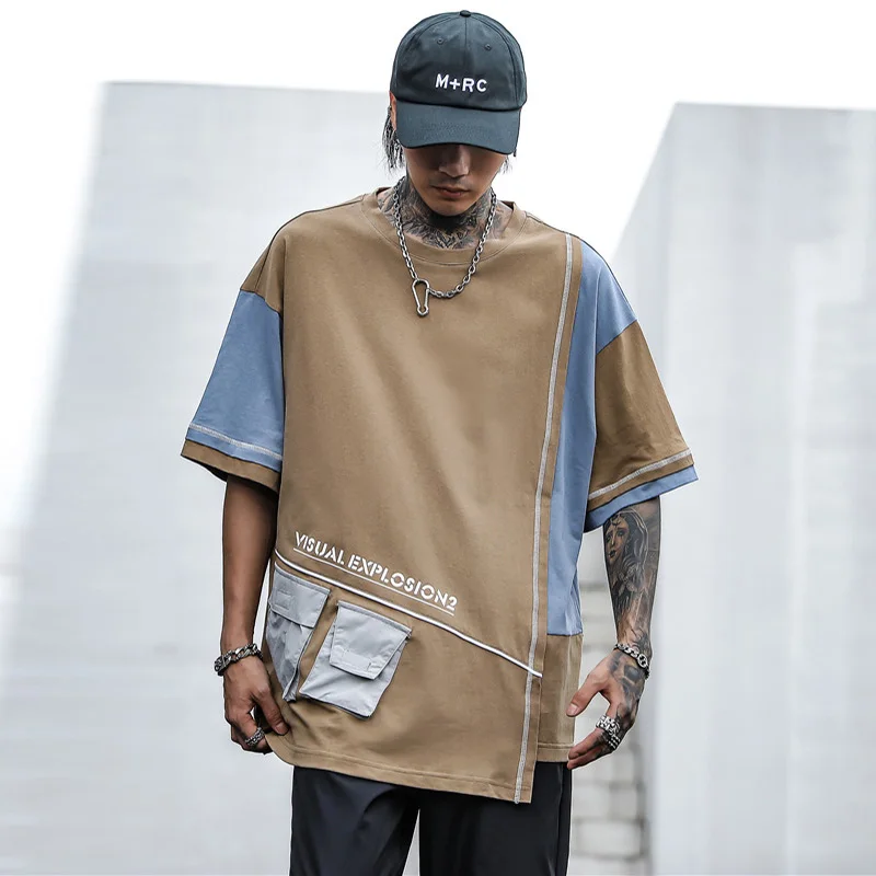 drop shoulder t shirt