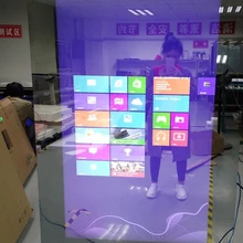 55 дюймов Ad Зеркало сенсорный ЖК-дисплей Цифровая вывеска