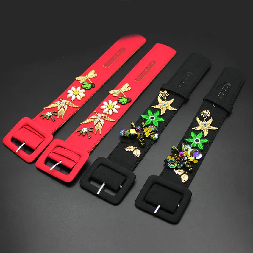 New European and American fashion baroque butterfly bee flowers anklet bracelet dual use accessories 331