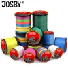 JOSBY 300M 500M 1000M 4 Strands 8 Strands Multicolour PE Braided Wire Multifilament Fishing Line Fishing Tackle 4Color 10-80 LB ► Photo 3/6