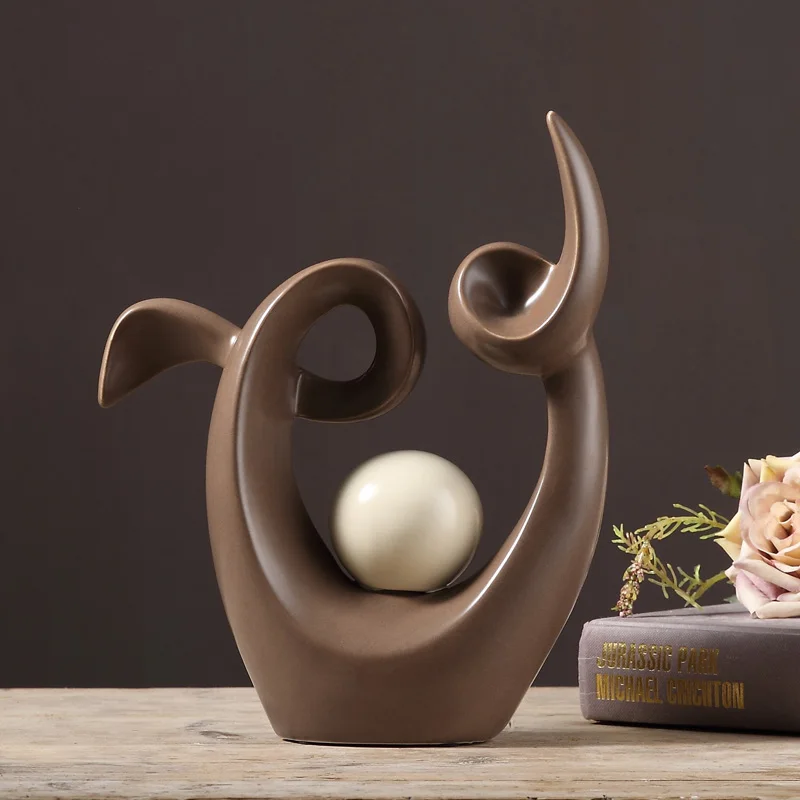 النبيذ رف النبيذ خزانة دولاب خزانة أثاث المنزل غرفة المعيشة زخارف الحلي الداخلية تمثال الفن