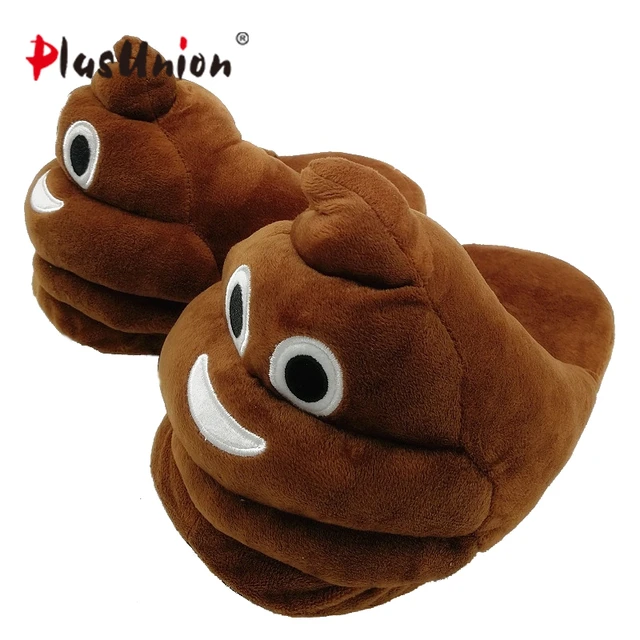 plush winter emoji slippers indoor animal furry house home men slipper with fur anime women cosplay unisex cartoon shoes adult