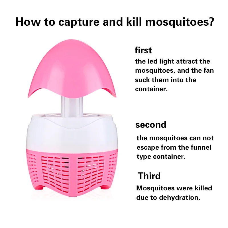 Ландшафтная антимоскитная лампа от комаров, настенный УФ светодиодный жучок, Zapper средство от насекомых Комаров, садовый излучающий