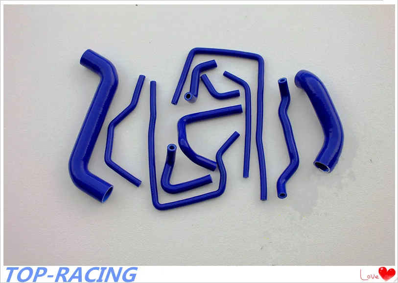 Reinforced 3PLY silicone radiator / heater hose for Subaru Impreza WRX/STi GDA/GDB EJ20 Blue | Автомобили и мотоциклы