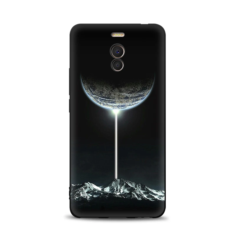 JURCHEN Soft Tpu Back Cover For Meizu M6 Note Case Silicone Matte Exquisite Print Phone Case For Meizu M6 Note Case Meizy Note 6 cases for meizu black Cases For Meizu