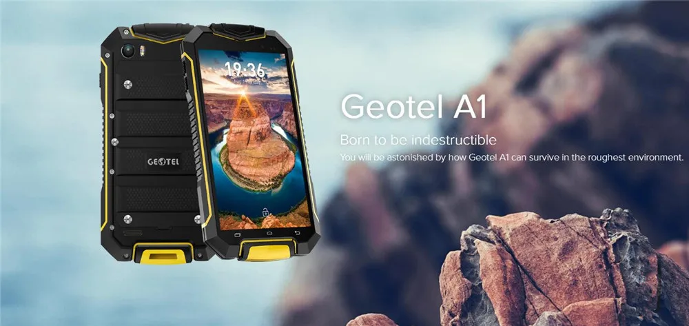 Geotel A1 Android 7,0 смартфон MTK6580M четырехъядерный 4,5 ''мобильный телефон водонепроницаемый 1 ГБ ОЗУ 8 Гб ПЗУ gps WCDMA мобильный телефон