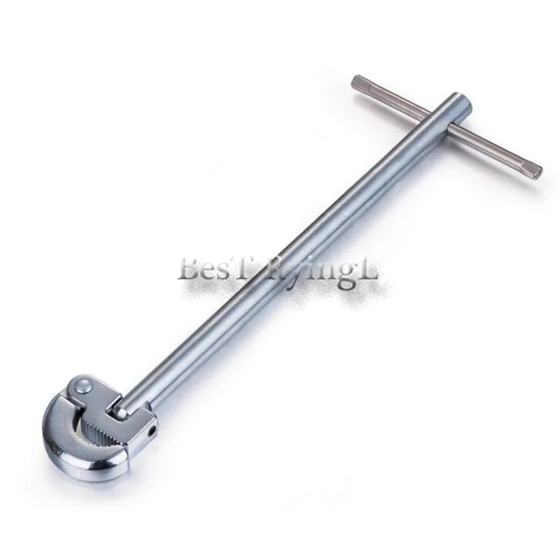 

YY Angle Adjustable Basin Wrench Soft Tube Tap Faucet Water Fuel Pipe Hose Telescopic Wrench