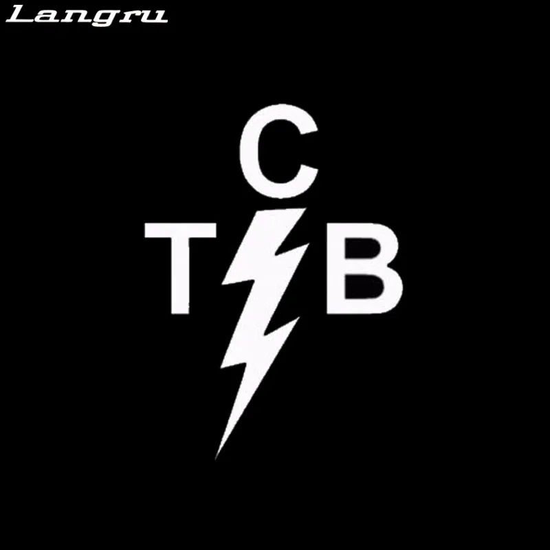 Langru автомобильный Стайлинг Elvis Tcb забота о деловом автомобиле наклейка на окно