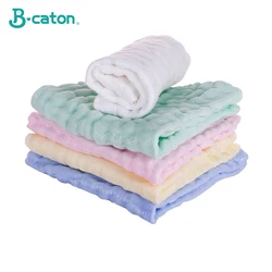Toalla de muselina para bebé, toalla de mano de algodón suave para recién nacido, 5 piezas, envío gratis