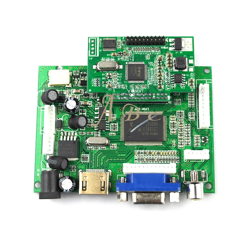 EDP HDMI VGA 2AV LVDS Комплект модуля платы контроллера для бороды 15 6 "1366X768 30P 1 полоса TFT