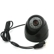 600 line HD infrared night vision surveillance cameras monitor conch hemisphere security surveillance cameras CMOS