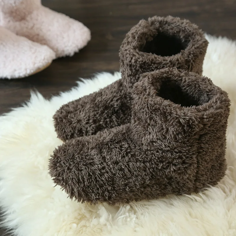 

Thick Plush Warm Indoor slippers Women's Winter Shoes Non-slip Soft Bottom Home Shoes slippers Unisex Dropshipping