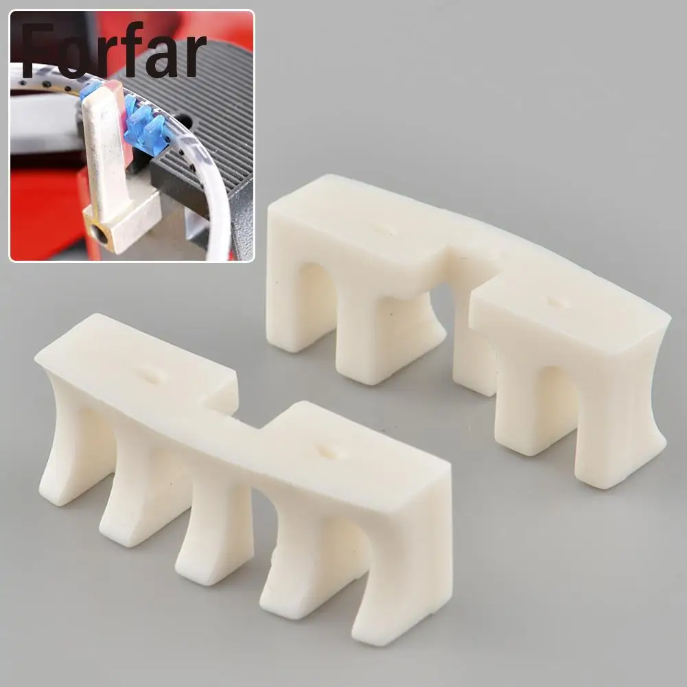 

Forfar 2Pcs Badminton Throat Racquet Racket Load Spreader Adapter Attachment Stringing Tool Blue/White Useful