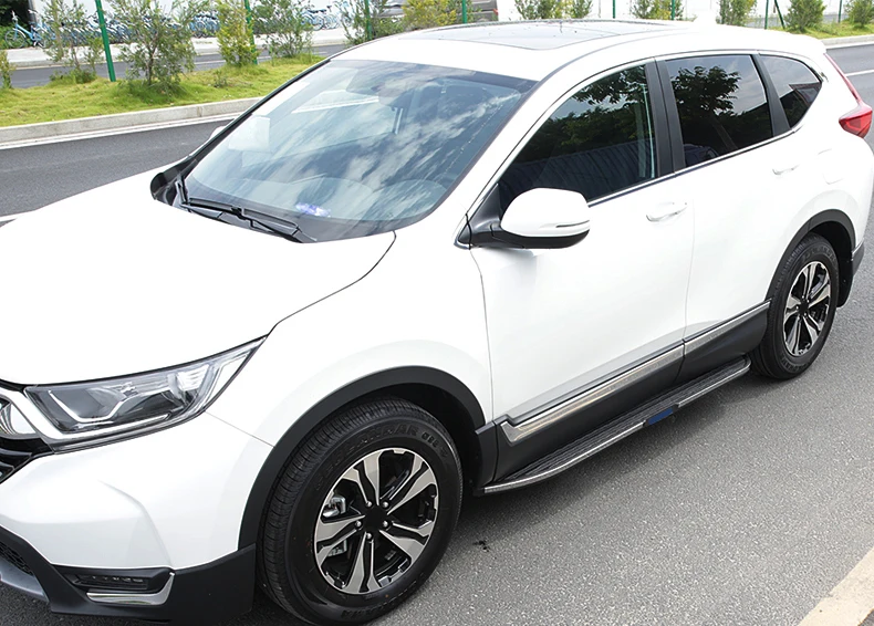 Пара для Honda CRV новый стиль пара 2017 2018 2019 2020 боковые ступенчатые стержни хорошее