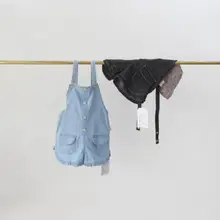 Новые модные комбинезоны для маленьких мальчиков и девочек, летние детские шорты, 0-4 года, PT763