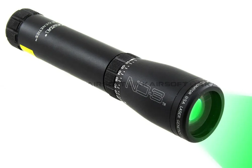 

Tactical ND3 Long Distance Green Laser Designator with rifle scope mounts
