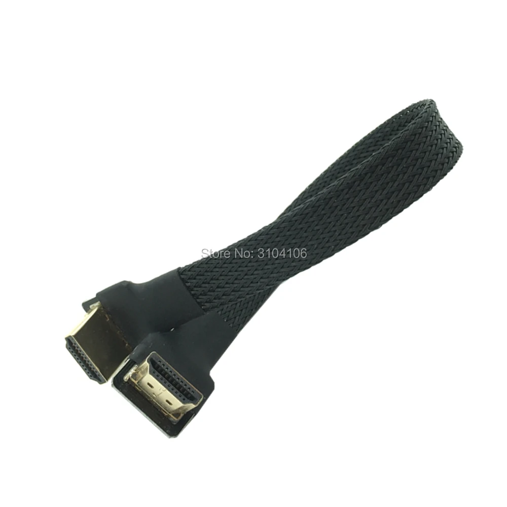 Адаптер A3 FPV Micro HDMI Mini 5 см 50 FPC плоский кабель 2 0 Экранирование 4k 60 Гц для
