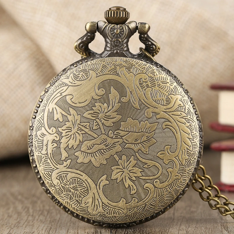 Прохладный черный череп кварцевые карманные часы ожерелье Кулон Мода Призрак ретро цепь часы сувенир подарок цветочный ротанга карманные часы
