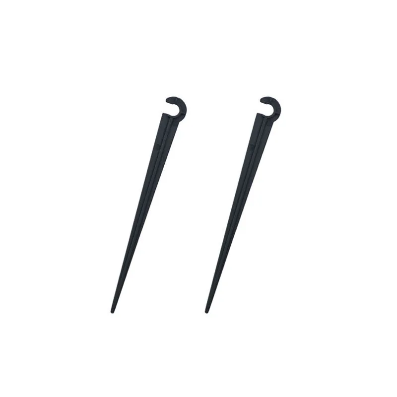 

50 Pcs/Lot 11CM Durable Plastic Hook Fixed Stems Support Holder for 4/7 Drip Irrigation Water Hose System