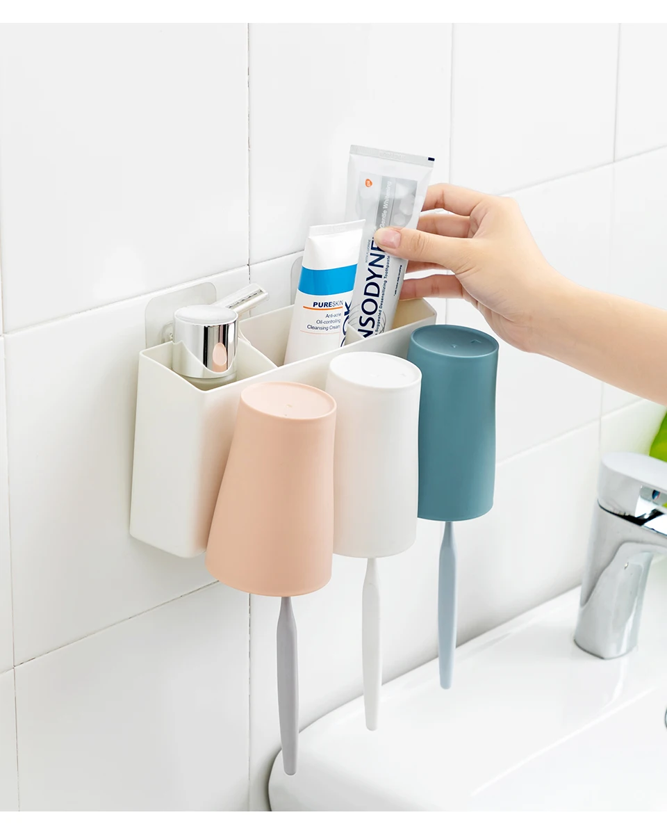 Bathroom Accessories Toothbrush Toothpaste Holder