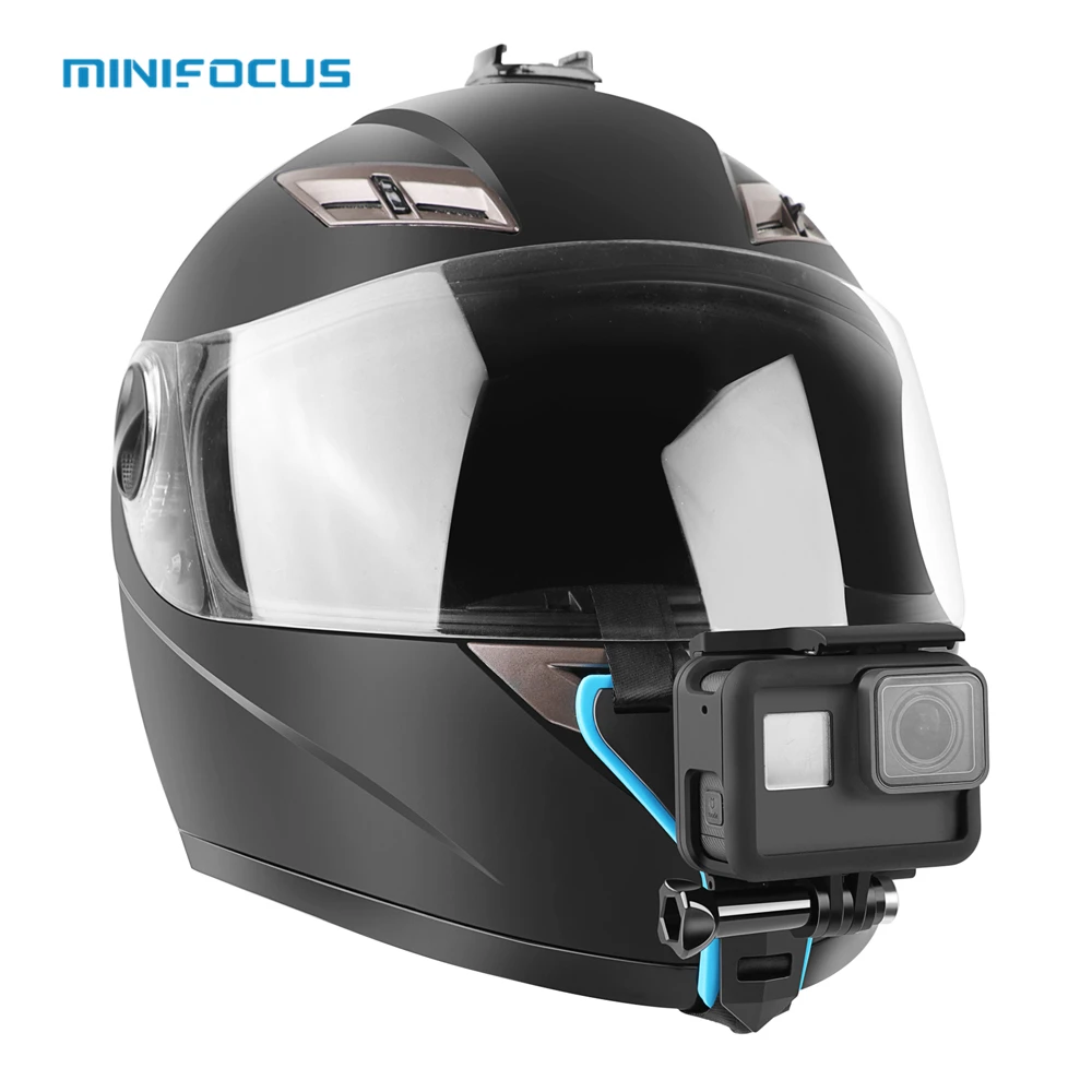 Helmet Chin Mount, Motorcycle Helmet Strap for GoPro