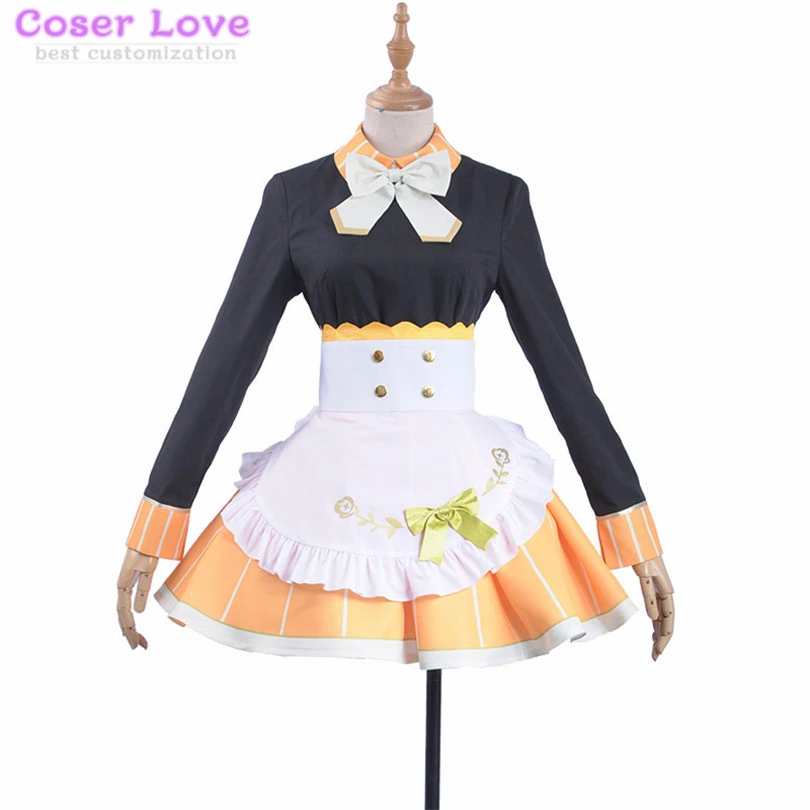 

Lovelive Косплей-костюм служанки Kousaka Honoka для Хэллоуина Рождества нового года