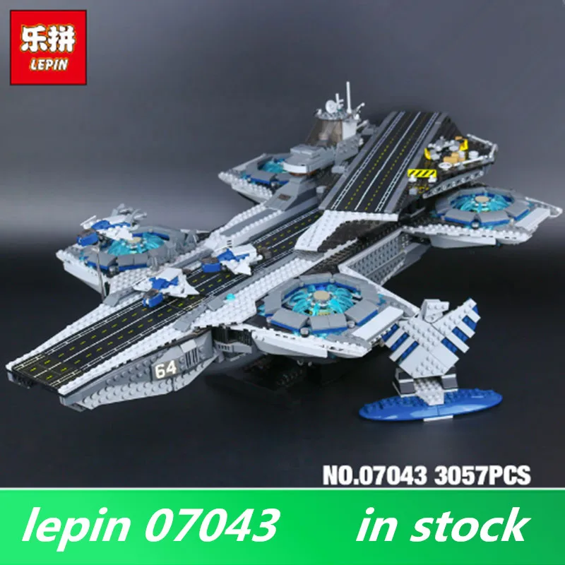 

Lepin 07043 Super Heroes The Shield Helicarrier Model Set Building Kids Blocks Bricks Toys 76042 Birthday Christmas Gifts