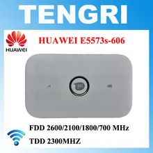 Oryginalny odblokowany HUAWEI 5573 E5573s-606 CAT4 150 Mbps 4G LTE mobilny Hotspot router Wi-Fi FDD 700 1800 2100 2600 MHz TDD 2300 MHz tanie tanio CN (pochodzenie) wireless 2 4g HUAWEI E5573S-606 Wi-fi 802 11b Bezprzewodowy dostęp do internetu 802 11n Wi-fi 802 11g