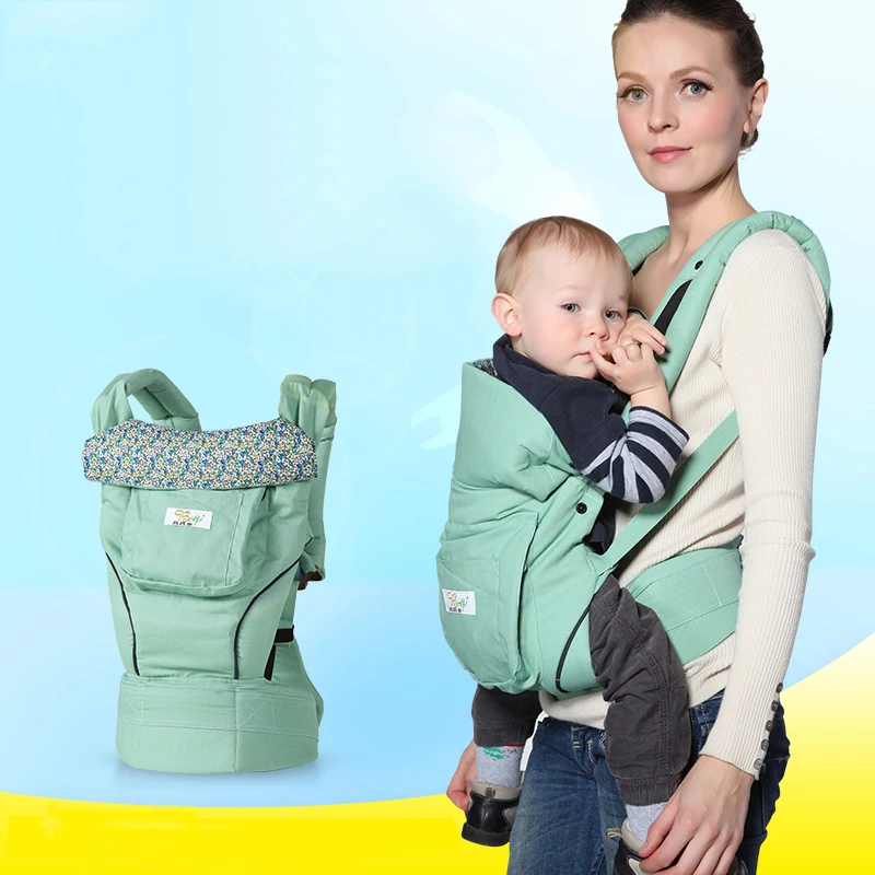 Высококачественный хлопковый Рюкзак-кенгуру для младенцев, детский рюкзак-кенгуру, слинг для малышей, дышащий(S8