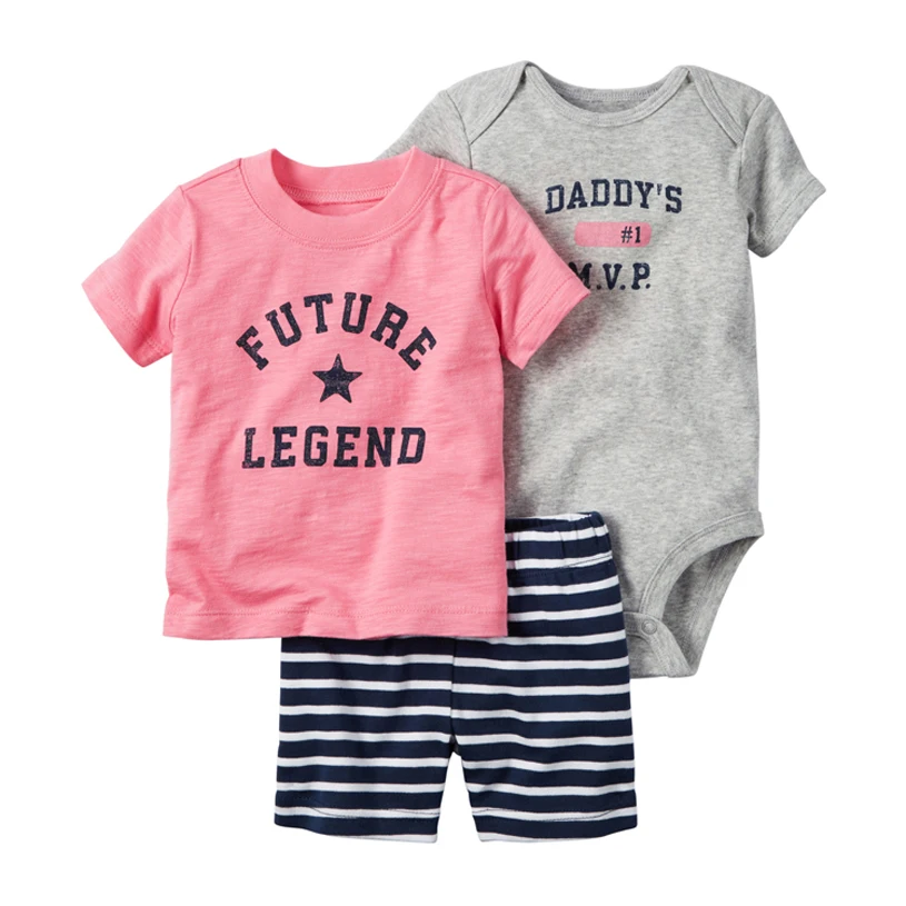2018 baby boy girl clothes Summer clothing set style Autumn newborn,baby boy clothes,kids clothes,baby romper,short sleeve set