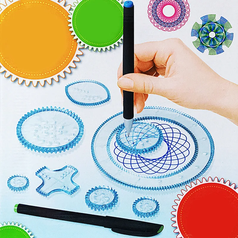 Spirograph Junior Juego De Spirograph ZMDMAH 28 Piezas Para