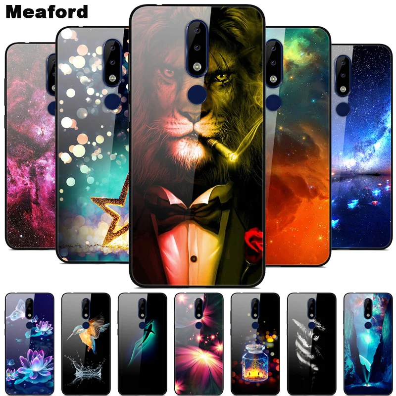 For Nokia 5.1 Plus Case Glass Hard Back Cover For Nokia x5 x 5 Tempered Soft Bumper Cover For Nokia 5.1 Plus 5.1Plus X5 Cases For Nokia 5.1 Plus Case Glass Hard Back Cover For Nokia x5 x 5 Tempered Soft Bumper Cover For Nokia 5.1 Plus 5.1Plus X5 Cases