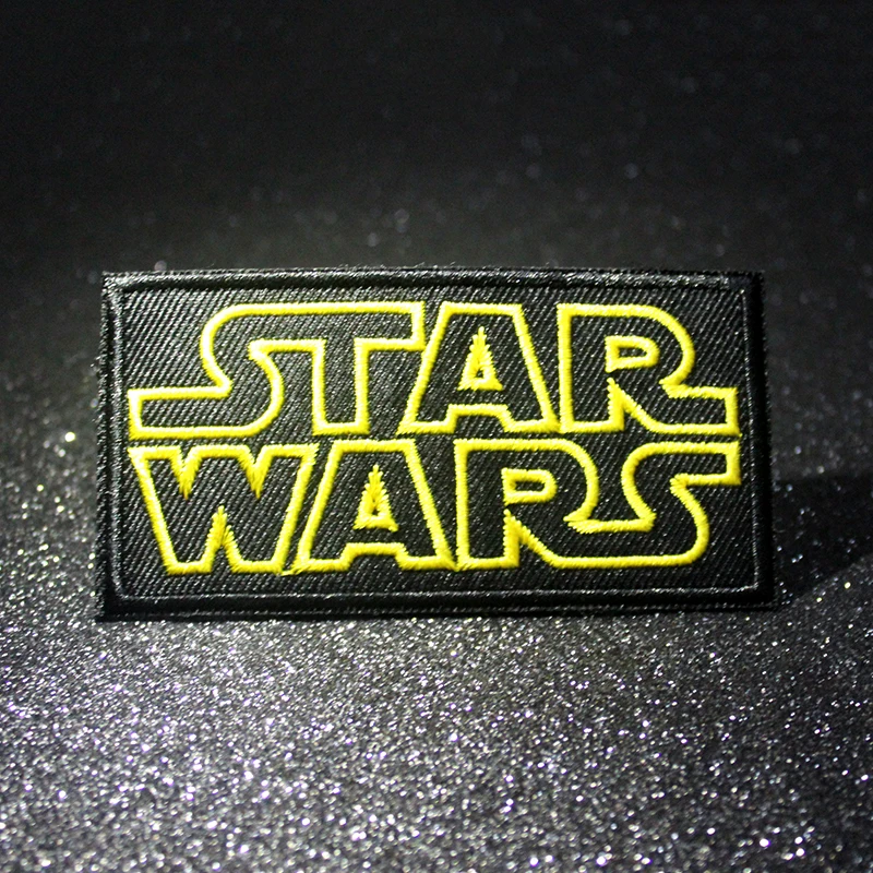 

Pulaqi Letter Star Wars Stickers Cute Embroidered Patches Iron on Patches for Clothing Hippie Patch On Clothes Applique Decor F