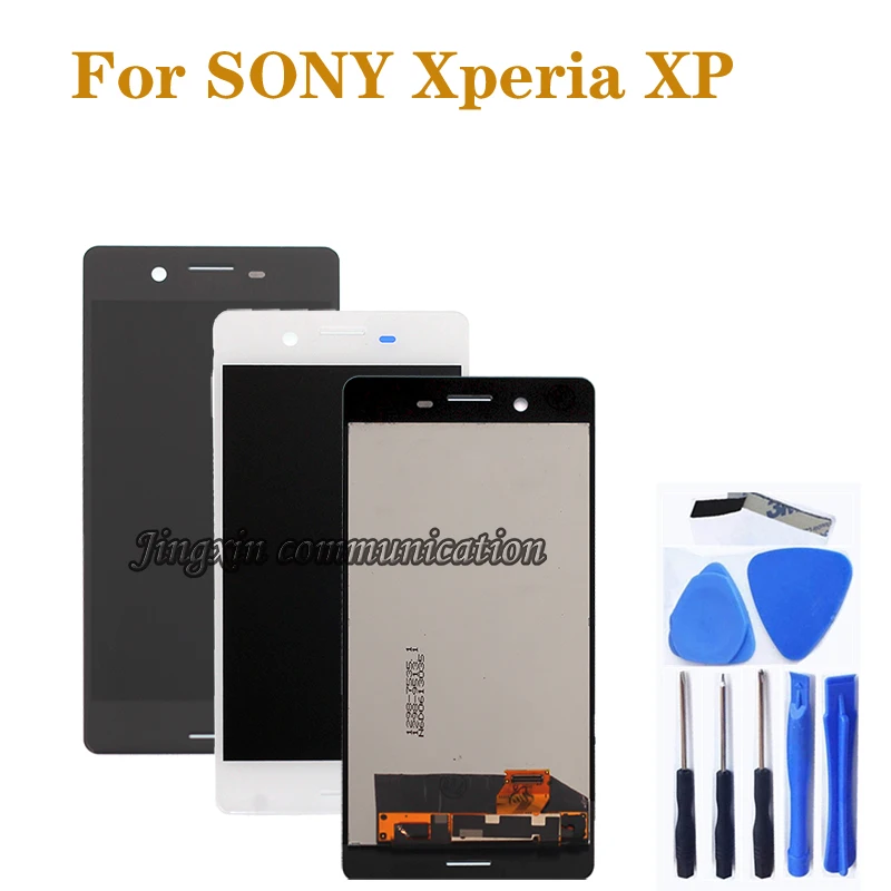 5.0" AAA display For SONY Xperia XP LCD + touch screen digitizer assembly for SONY XPERIA X Performance F8131 F8132 display